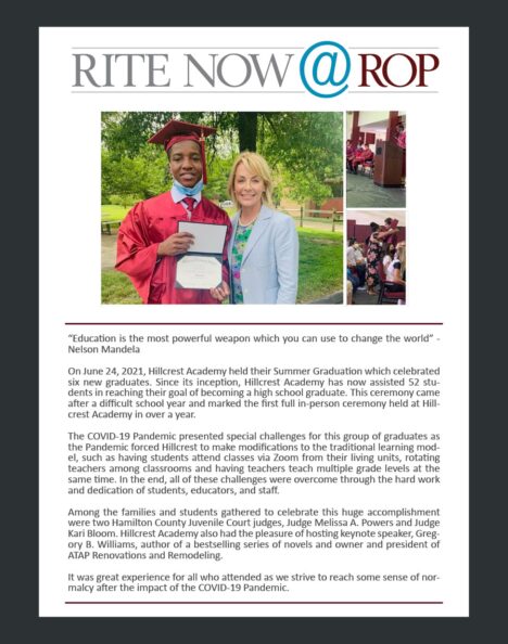 Rite Now - HCA Grad July 2021 New
